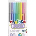 Pastel Süper Yıkanabilir Keçeli Kalemi 8li