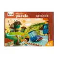Şehirde - 40 Parça Yer Puzzle