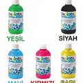 Tempera Suluboya Süper Yıkanabilir 250 ml. 5 Renk