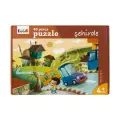 Yer Puzzle 40 Parça 2 Li Set ( Şehirde - Parkta )