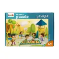 Yer Puzzle 40 Parça 2 Li Set ( Şehirde - Parkta )