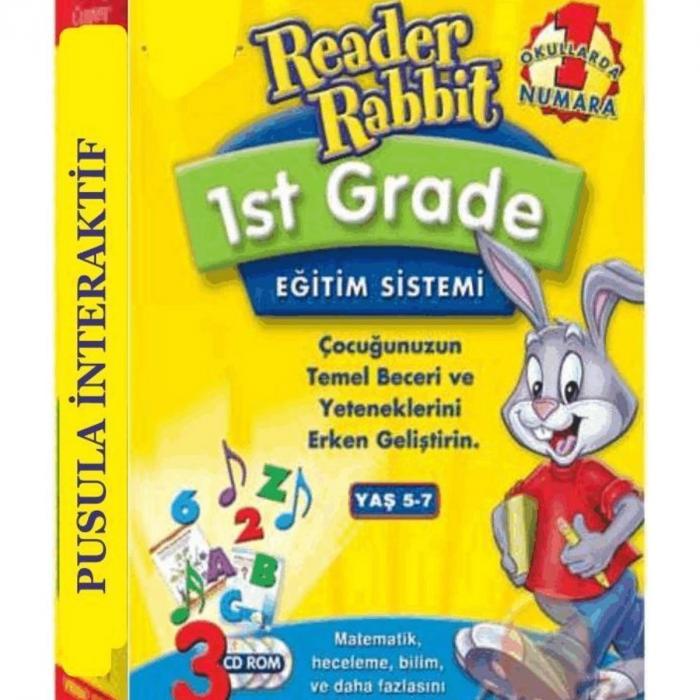 Reader Rabbit 1st Grade Learning System Çocuklar İçin İngilizce Reader Rabbit 1st GRADE