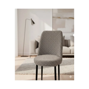 Likralı 6lı Sandalye Kılıfı Pamuklu Yıkanabilir