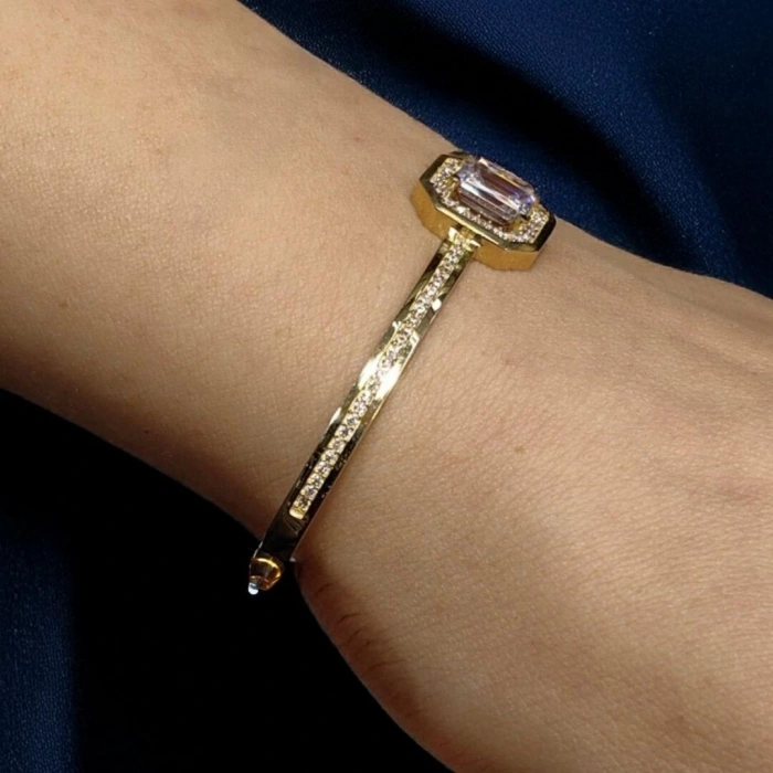 14 Ayar Altın Baget Kelepçe