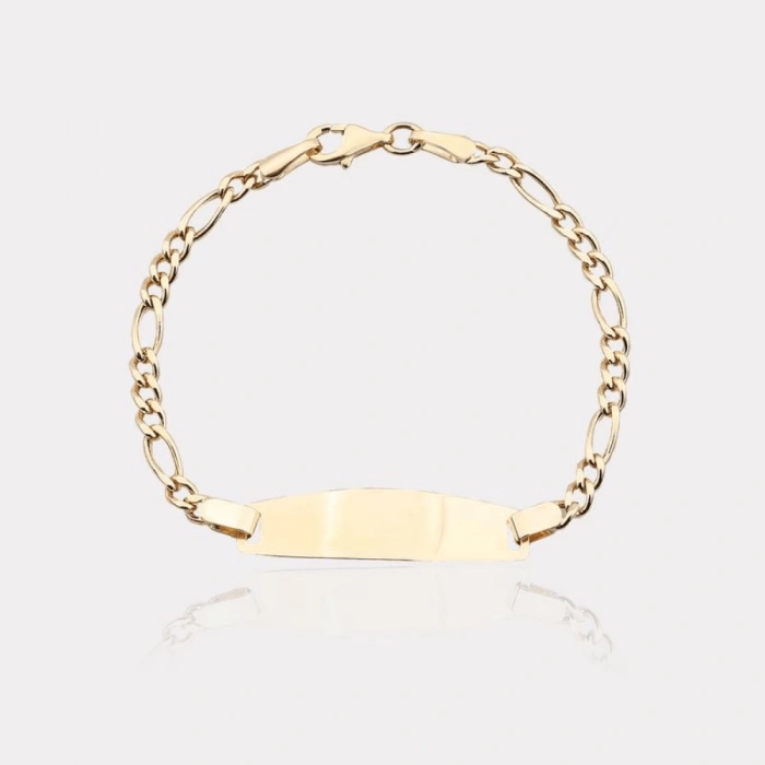 14 Ayar Altın Klasik Çocuk Bilekliği