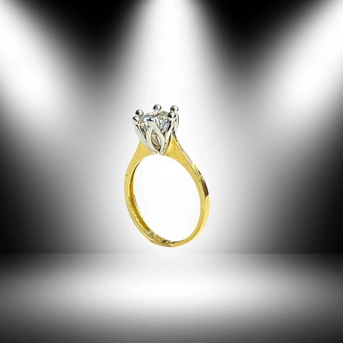 14 Ayar Altın Lale Tektaş