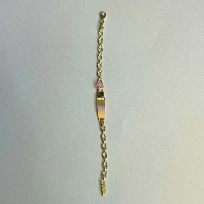 14 Ayar Altın Papatya Çocuk Bileklik