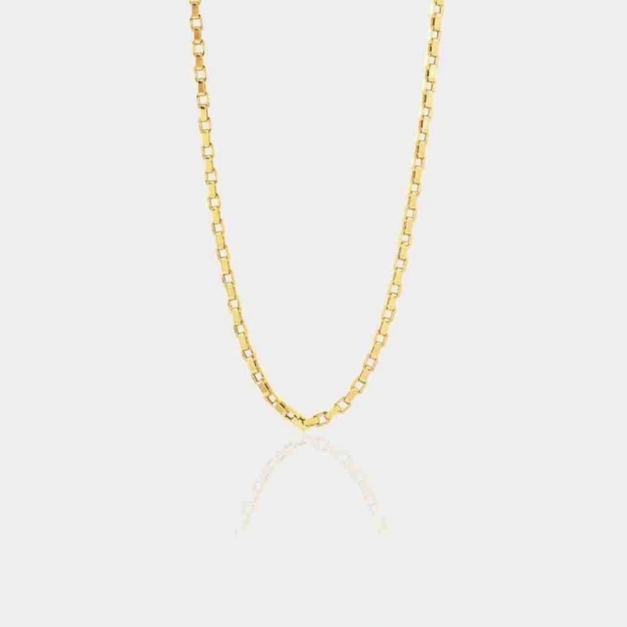 14 Ayar Erkek Altın Zincir 55 cm