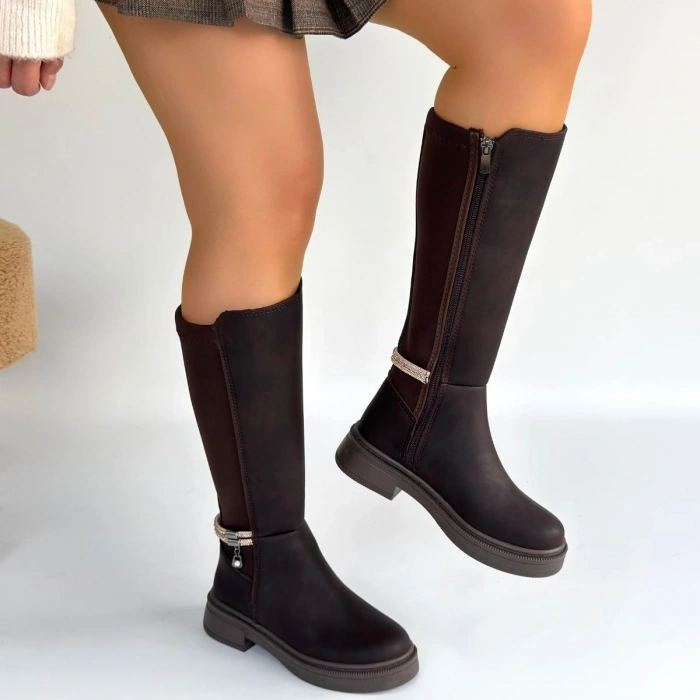 Mojja Kahverengi Nubu Çizme