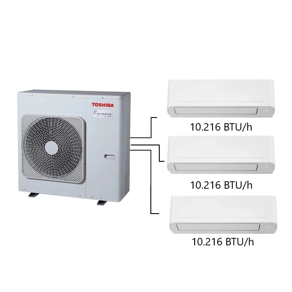 Toshiba 3M Multi Split Klima 10.000+10.000+10.000