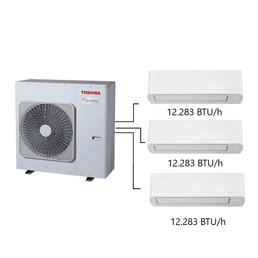 Toshiba 3M Multi Split Klima 12.000+12.000+12.000 BTU/h