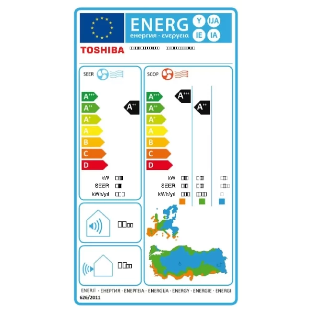 Toshiba Haori 16.000 BTU/h DC Inverter Duvar Tipi A++ Klima (Gri)