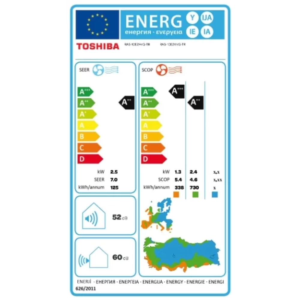 Toshiba Seiya Plus 10.000 BTU/h DC Inverter Duvar Tipi A++ Klima