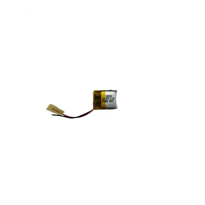 601515 3.7V 80mAh Li-Polymer Pil (Devreli/1.5A)