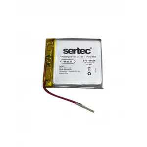 503337 3.7V 750 mAh Li-Polymer Pil (Devreli/1.5A)