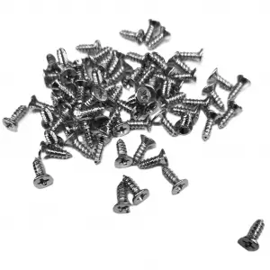 Çinko 1000 Adet Klips Vidası 2,2x6,5 mm YHB - Konik Başlı Kutu, Sandık, Ayak, Askı, Mini Vida
