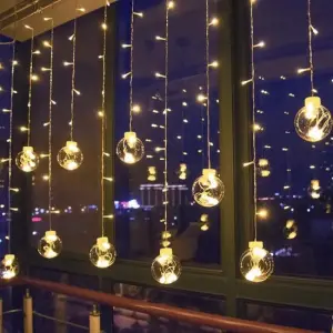 Küre Toplu Perde Led Işık