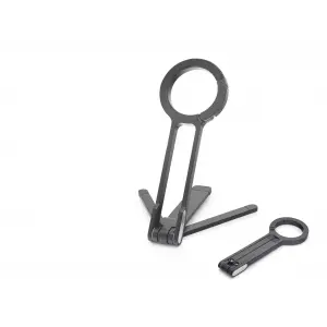 Manyetik Katlanir Masaüstü Telefon Standi Metal - Siyah ND8030