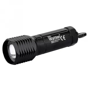 Mini Profesyonel Zoomlu LED El Feneri Şarjlı Güçlü Işık Yüksek Performans WT-094