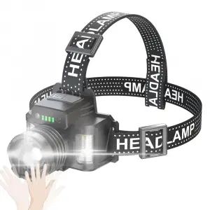 Sensörlü CREE TG LED Şarjlı Kafa Lambası Güçlü Aydınlatma Profesyonel Kullanım WT-625