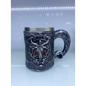 Şeytan Çelik Kupa Bardak Kod 1116