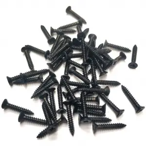 Siyah 1000 Adet Klips Vidası 2,2x13 mm YHB - Konik Başlı Kutu, Sandık, Ayak, Askı, Mini Vida