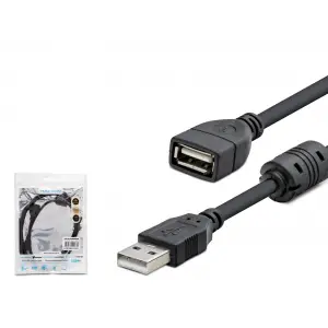 Usb Uzatma Kablosu 1.5 M - Si̇yah HDX7533