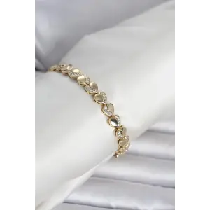 Xuping Kalp Model Gold Renk Kadın Bileklik TJ-BB8436
