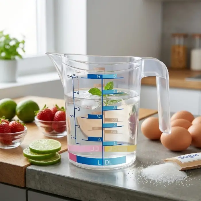 500 ml Plastik 0,5 Litre Multi Ölçü Kabı