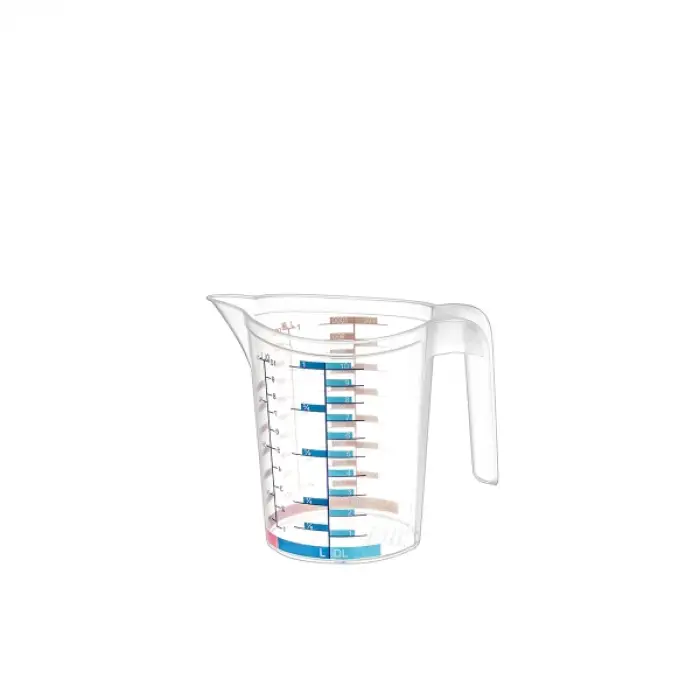 1000 ml Plastik 1 Litre Multi Ölçü Kabı