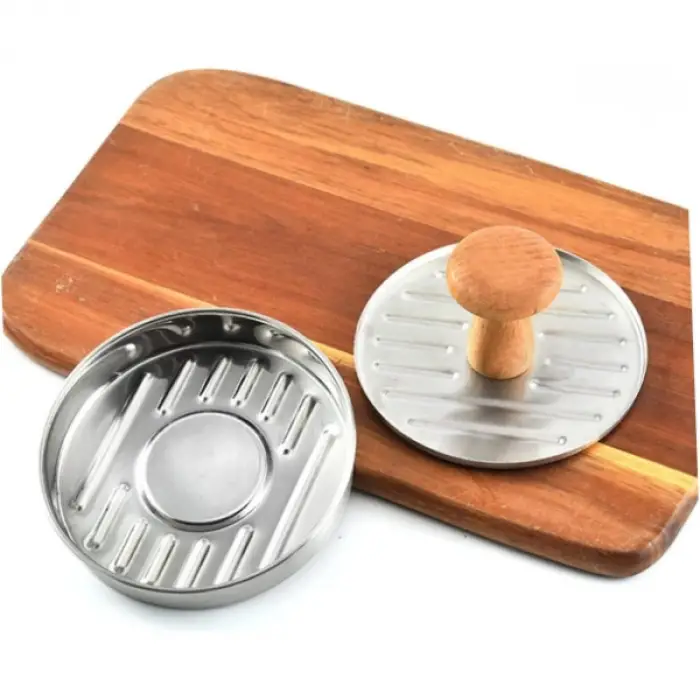 Metal 10 cm Hamburger Press
