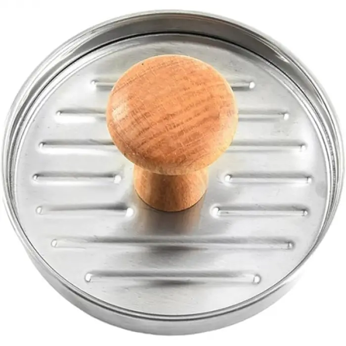 Metal 10 cm Hamburger Press
