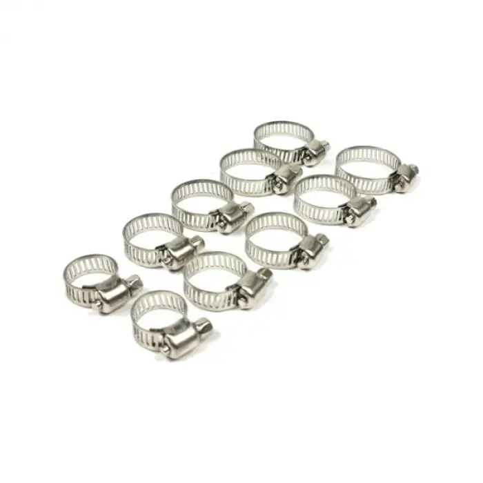 18 mm Kullanıma Uygun 10 Parça Hortum Kelepçesi Seti