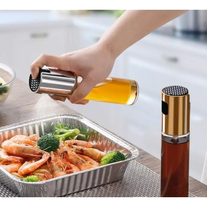 Kullanıma Uygun 100 ml Çok Amaçlı Spreyli Cam Şişe