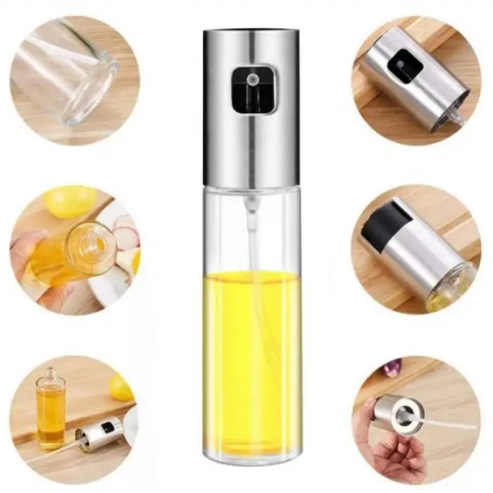 Kullanıma Uygun 100 ml Çok Amaçlı Spreyli Cam Şişe