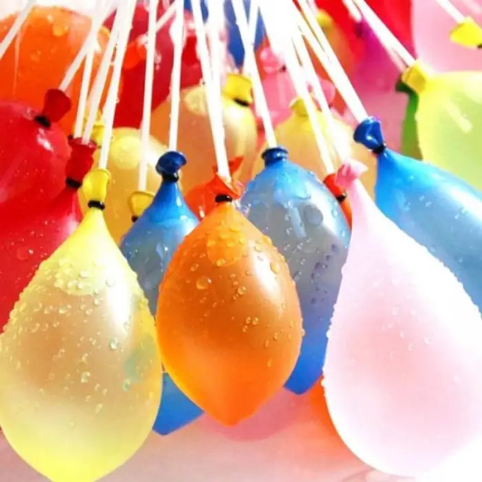 Kullanıma Uygun 111li Su Balonu Seti Kendinden Bağlamalı Hızlı Dolum Aparatlı