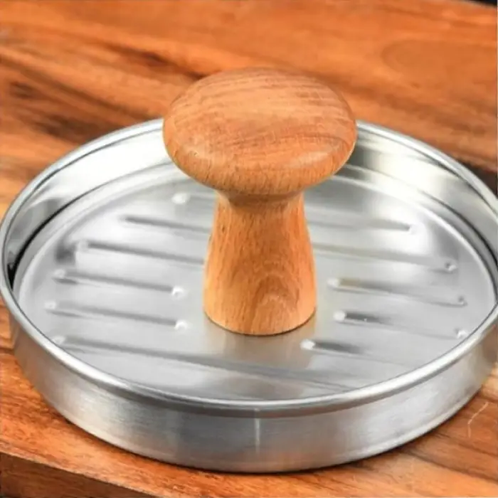 Metal 12 cm Hamburger Press