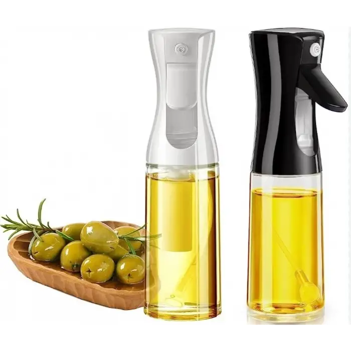 Kullanıma Uygun 200 ML DEKORATIF TABANCALI SPREYLI CAM ŞIŞE