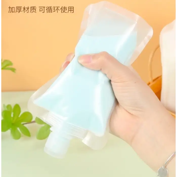 100ml Ölçülü 3 Adet Krem Şampuan Kabı Tekrar Kullanılabilir Set