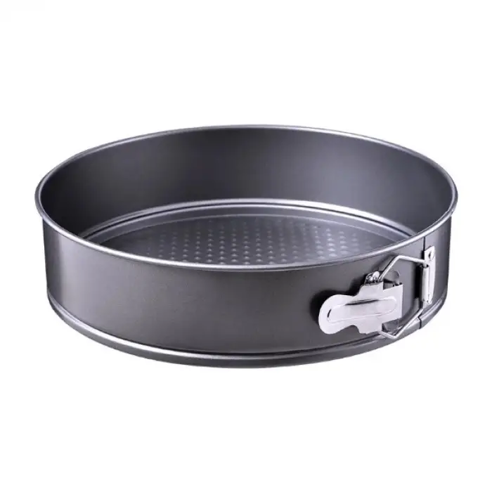 24 cm Metal 3lü Kelepçeli Kek Kalıbı Seti