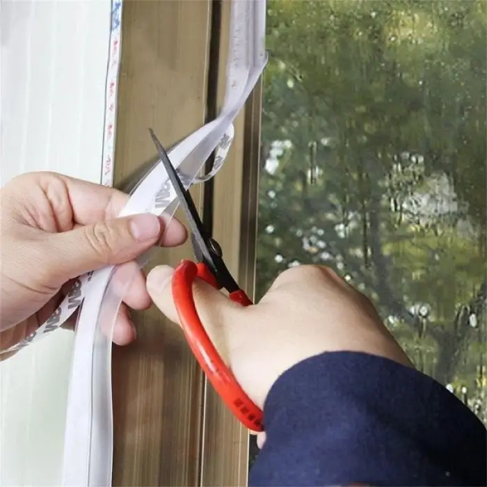 Silikon 3 Metre Kapı Pencere Rüzgar İzolasyon Bandı
