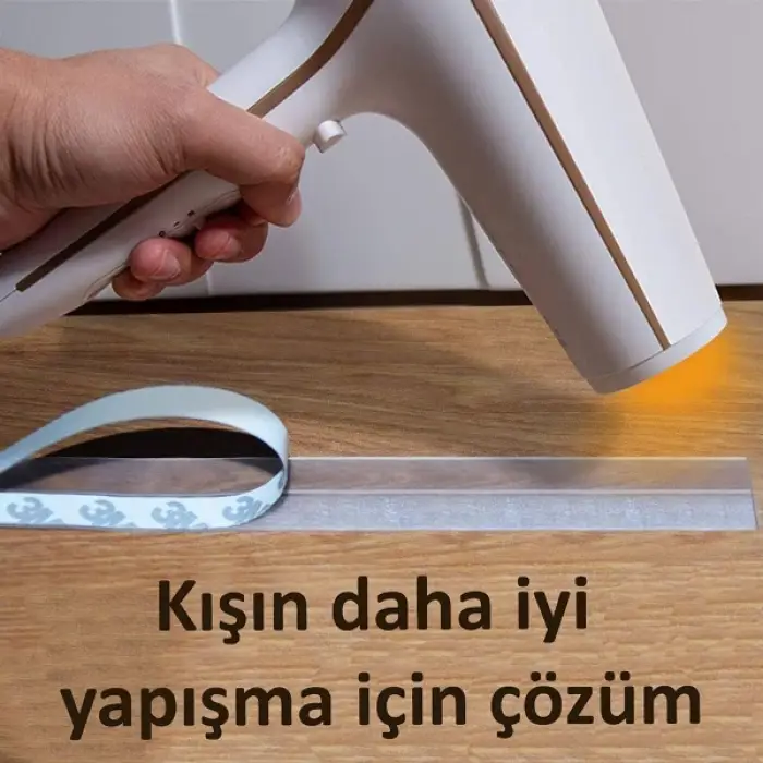 Silikon 3 Metre Kapı Pencere Rüzgar İzolasyon Bandı