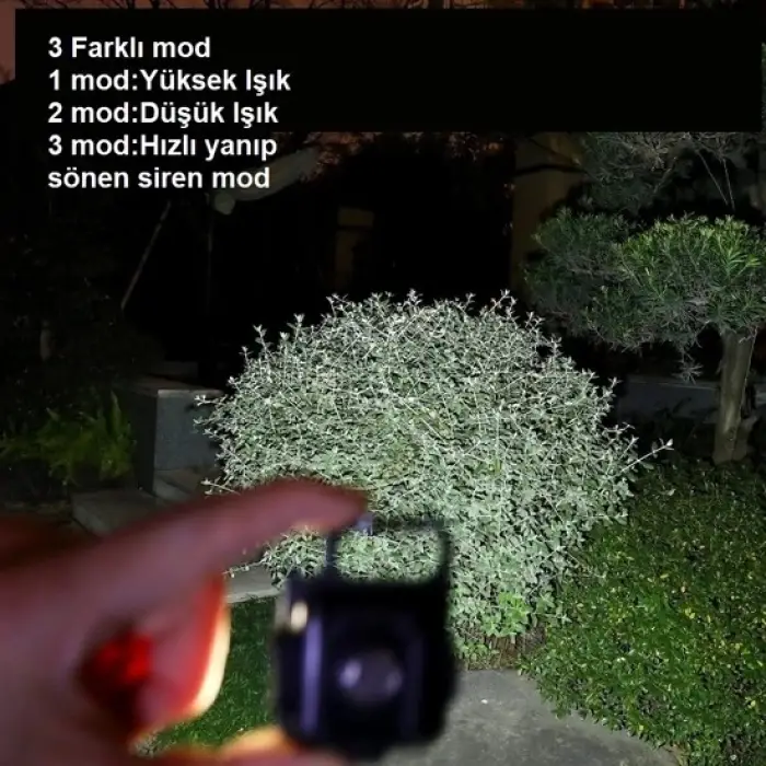 Kamp Lambası 30 Ledli Mıknatıslı Mini Anahtarlık Flash