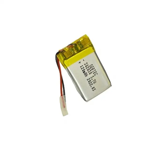Pil 302030 3.7V 120 MAh Li Polymer (Devreli/1.5A)