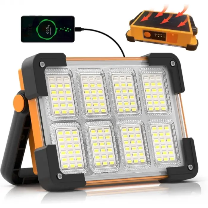Pil 3600mAh 4 Seviyeli Şarjlı Standlı LED