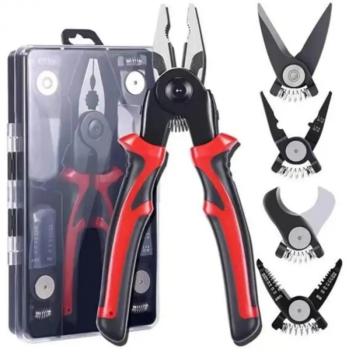 Kauçuk 5 Başlıklı Pense Seti