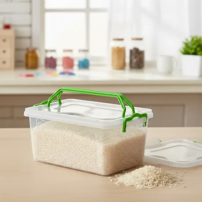 Plastik 5 lt Saklama Kabı
