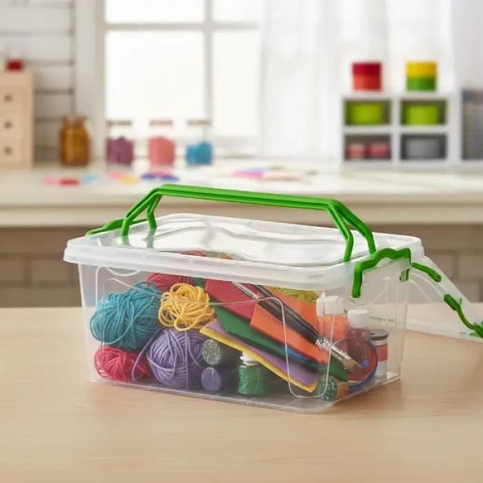 Plastik 5 lt Saklama Kabı