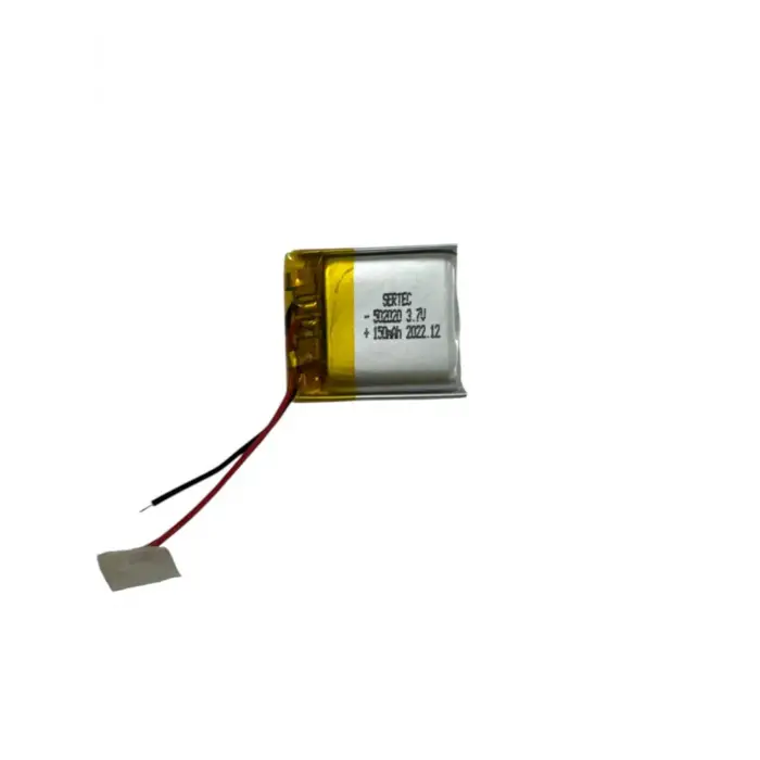 Pil 502020 3.7V 150mAh Li Polymer (Devreli/1.5A)