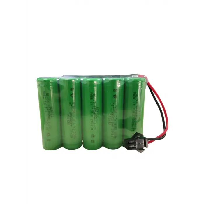 OYUNCAK 6V 5S1P AA 800 MAH KABLO + SİYAH KONNEKTÖRLÜ PİLİ